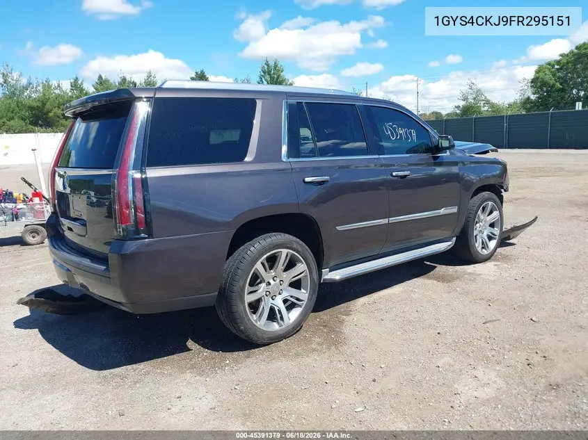 2015 Cadillac Escalade Premium VIN: 1GYS4CKJ9FR295151 Lot: 45391379