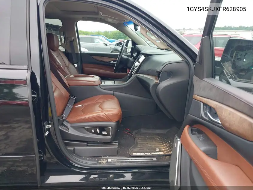 2015 Cadillac Escalade Esv Luxury VIN: 1GYS4SKJXFR628905 Lot: 45563557
