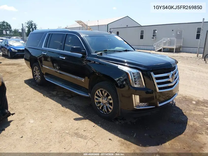 2015 Cadillac Escalade Esv Standard VIN: 1GYS4GKJ5FR269850 Lot: 45583406