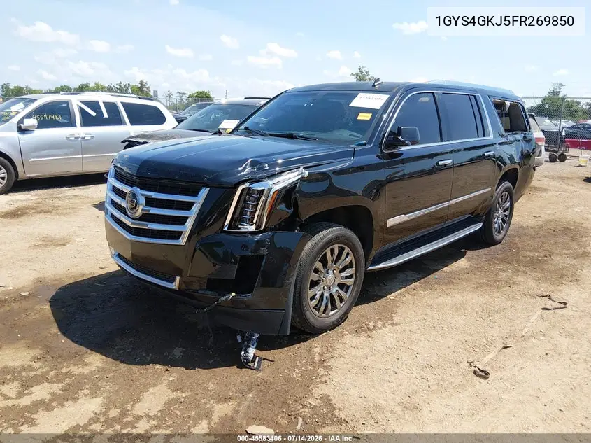 2015 Cadillac Escalade Esv Standard VIN: 1GYS4GKJ5FR269850 Lot: 45583406