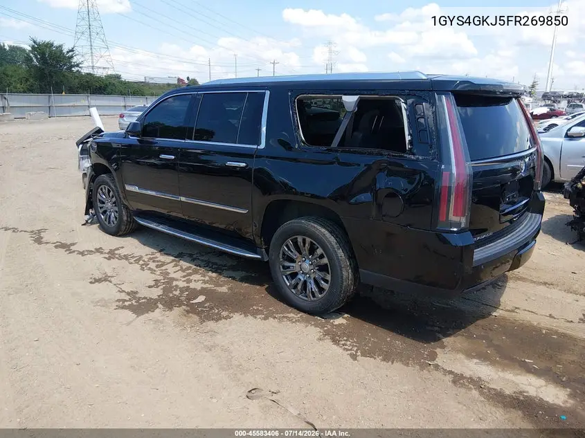 2015 Cadillac Escalade Esv Standard VIN: 1GYS4GKJ5FR269850 Lot: 45583406