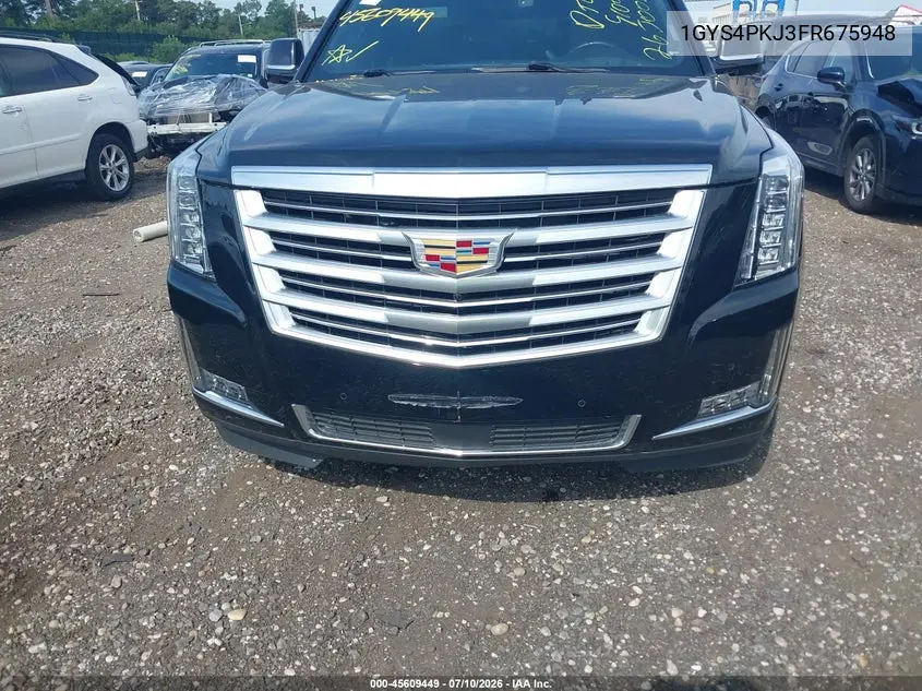 2015 Cadillac Escalade Platinum VIN: 1GYS4PKJ3FR675948 Lot: 45609449