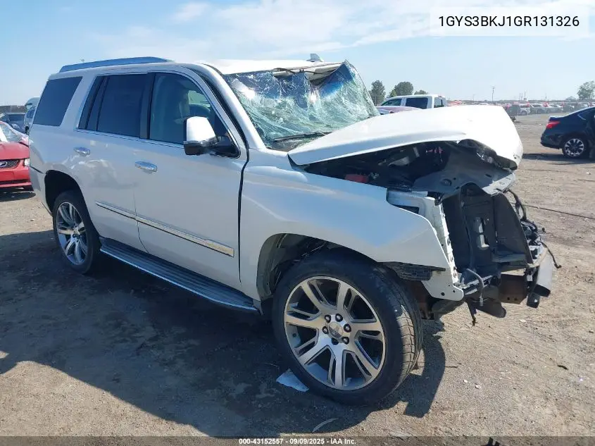 1GYS3BKJ1GR131326 2016 Cadillac Escalade Luxury Collection