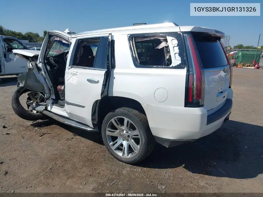 1GYS3BKJ1GR131326 2016 Cadillac Escalade Luxury Collection