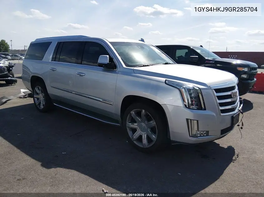 2016 Cadillac Escalade Esv Luxury Collection VIN: 1GYS4HKJ9GR285704 Lot: 45392198