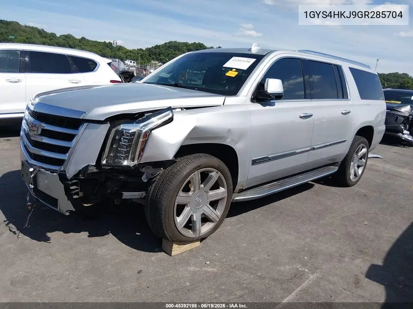 2016 Cadillac Escalade Esv Luxury Collection VIN: 1GYS4HKJ9GR285704 Lot: 45392198