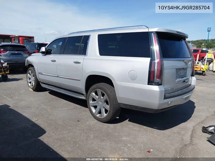 2016 Cadillac Escalade Esv Luxury Collection VIN: 1GYS4HKJ9GR285704 Lot: 45392198