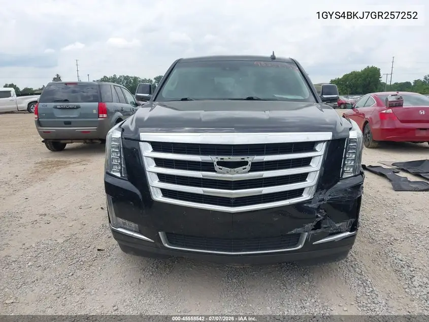 2016 Cadillac Escalade Luxury Collection VIN: 1GYS4BKJ7GR257252 Lot: 45558542