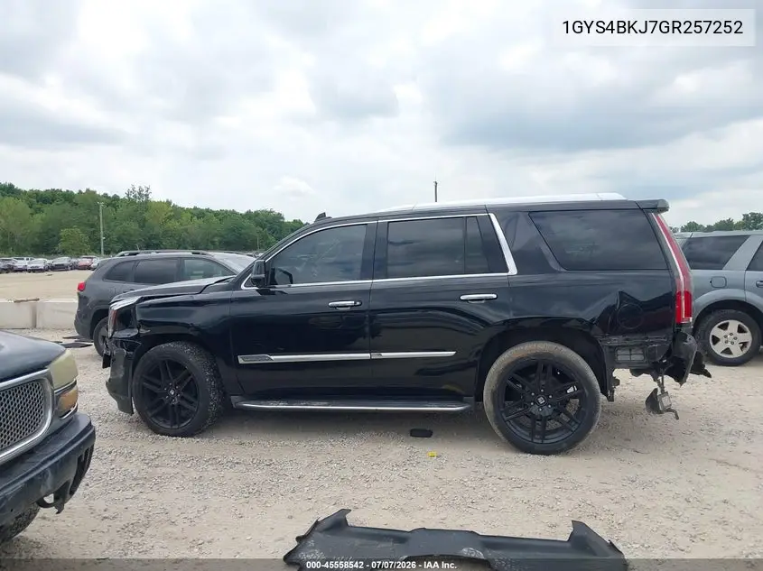 2016 Cadillac Escalade Luxury Collection VIN: 1GYS4BKJ7GR257252 Lot: 45558542