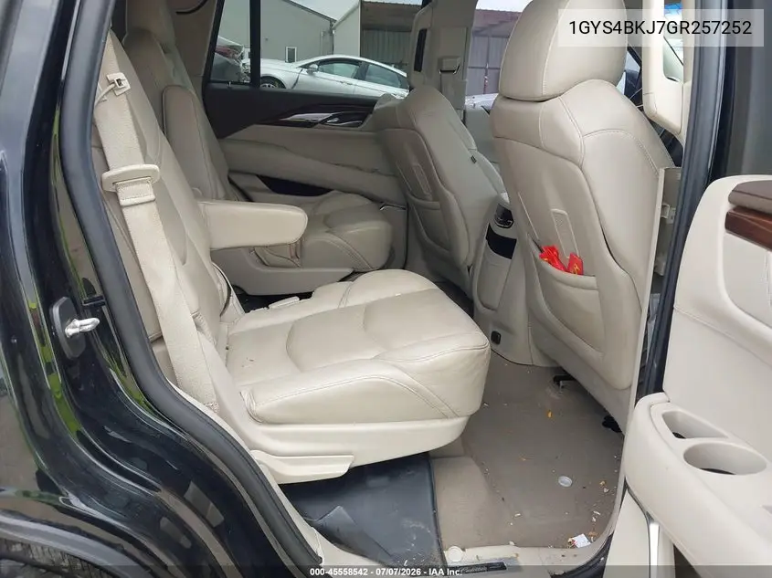 2016 Cadillac Escalade Luxury Collection VIN: 1GYS4BKJ7GR257252 Lot: 45558542