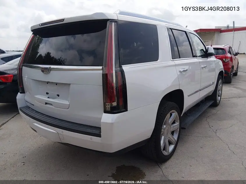 2016 Cadillac Escalade Luxury Collection VIN: 1GYS3BKJ4GR208013 Lot: 45613682