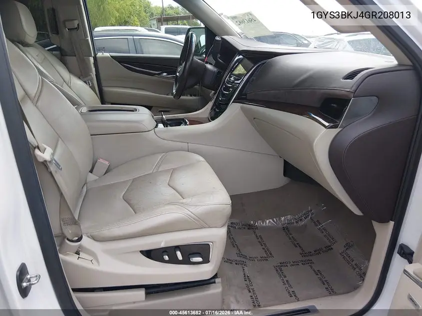 2016 Cadillac Escalade Luxury Collection VIN: 1GYS3BKJ4GR208013 Lot: 45613682