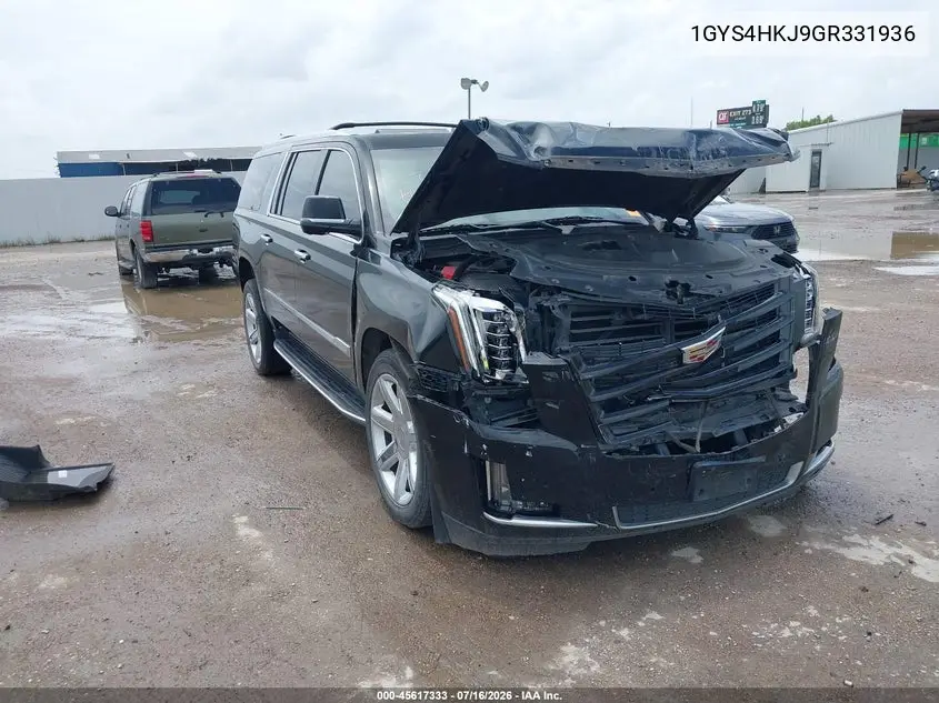 2016 Cadillac Escalade Esv Luxury Collection VIN: 1GYS4HKJ9GR331936 Lot: 45617333