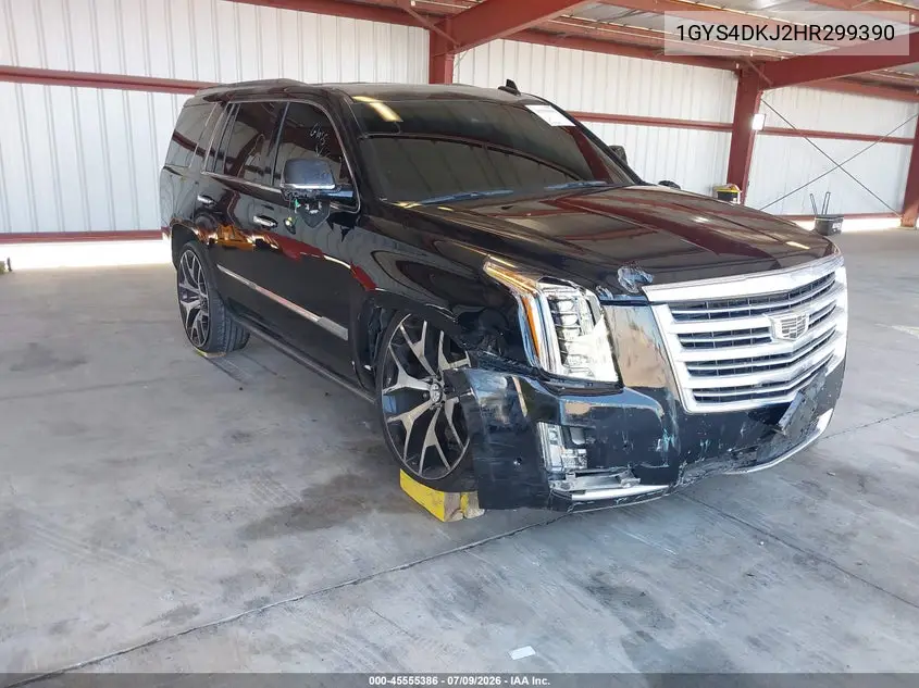2017 Cadillac Escalade Platinum VIN: 1GYS4DKJ2HR299390 Lot: 45555386