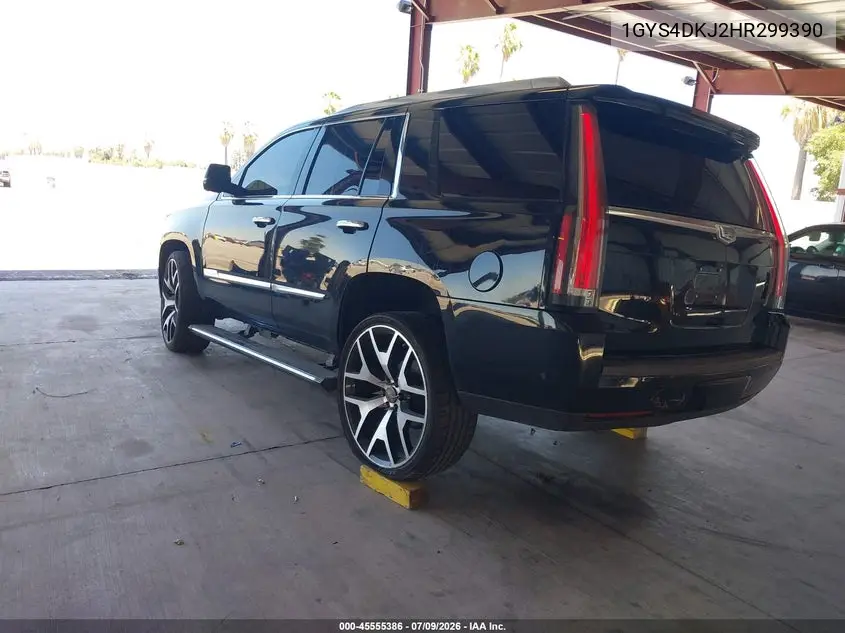 2017 Cadillac Escalade Platinum VIN: 1GYS4DKJ2HR299390 Lot: 45555386