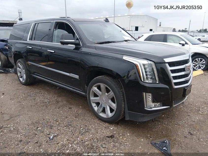 2018 Cadillac Escalade Esv Premium Luxury VIN: 1GYS4JKJ9JR205350 Lot: 45324327