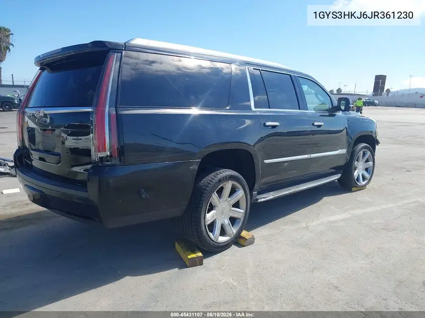 2018 Cadillac Escalade Esv Luxury VIN: 1GYS3HKJ6JR361230 Lot: 45431107