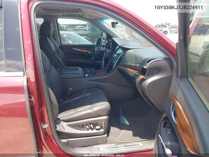 2018 Cadillac Escalade Luxury VIN: 1GYS3BKJ7JR224911 Lot: 45559749
