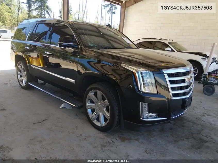 2018 Cadillac Escalade Premium Luxury VIN: 1GYS4CKJ5JR357508 Lot: 45606611