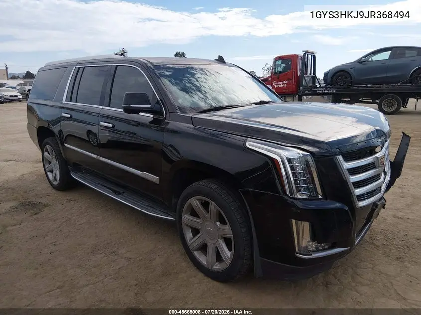 2018 Cadillac Escalade Esv Luxury VIN: 1GYS3HKJ9JR368494 Lot: 45665008