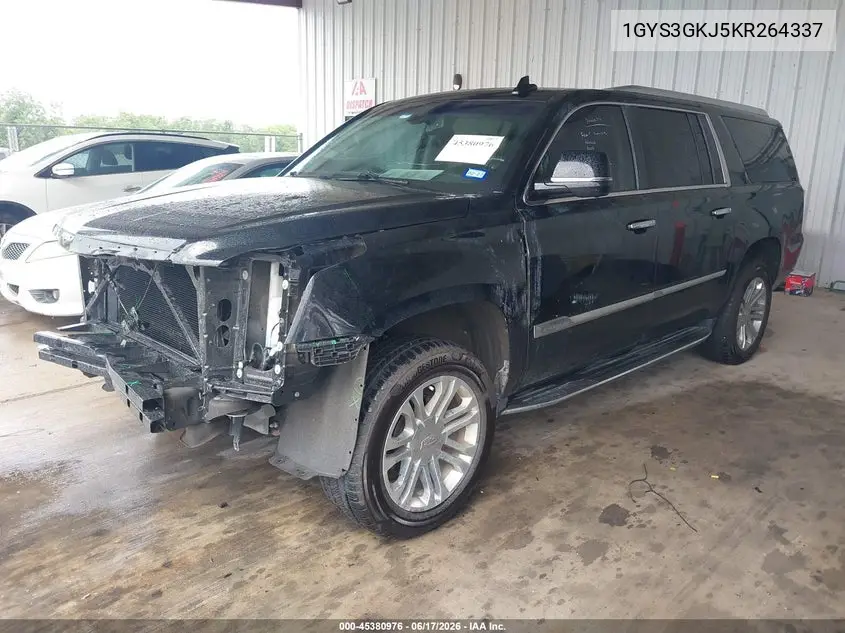 2019 Cadillac Escalade Esv Standard VIN: 1GYS3GKJ5KR264337 Lot: 45380976