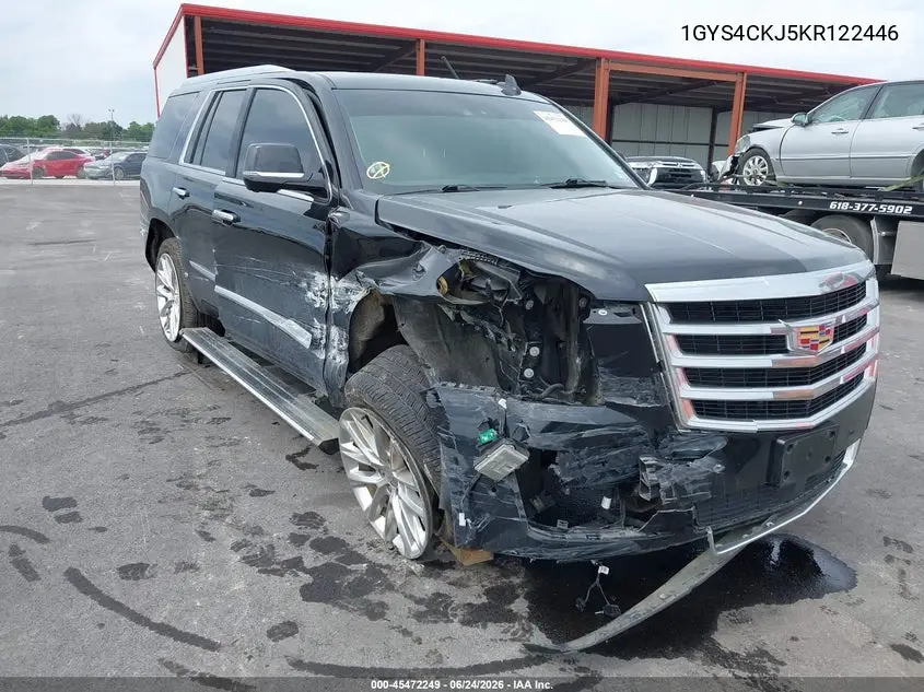 2019 Cadillac Escalade Premium Luxury VIN: 1GYS4CKJ5KR122446 Lot: 45472249