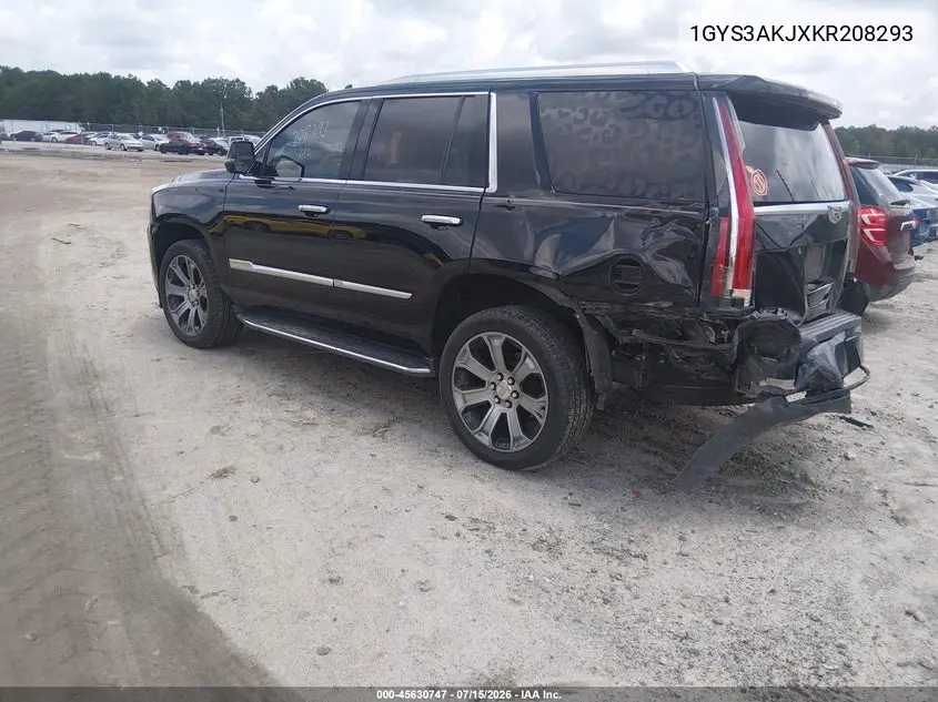 2019 Cadillac Escalade Standard VIN: 1GYS3AKJXKR208293 Lot: 45630747