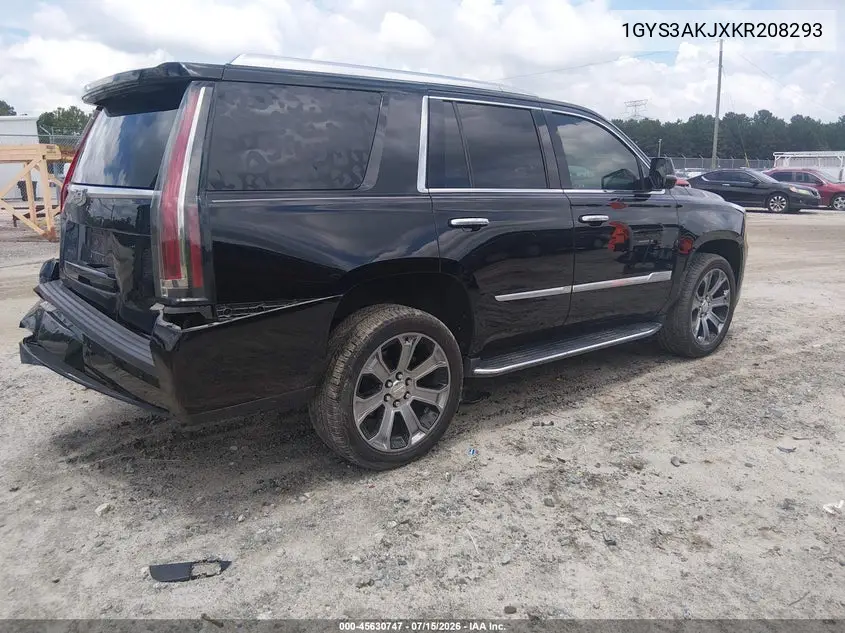 2019 Cadillac Escalade Standard VIN: 1GYS3AKJXKR208293 Lot: 45630747
