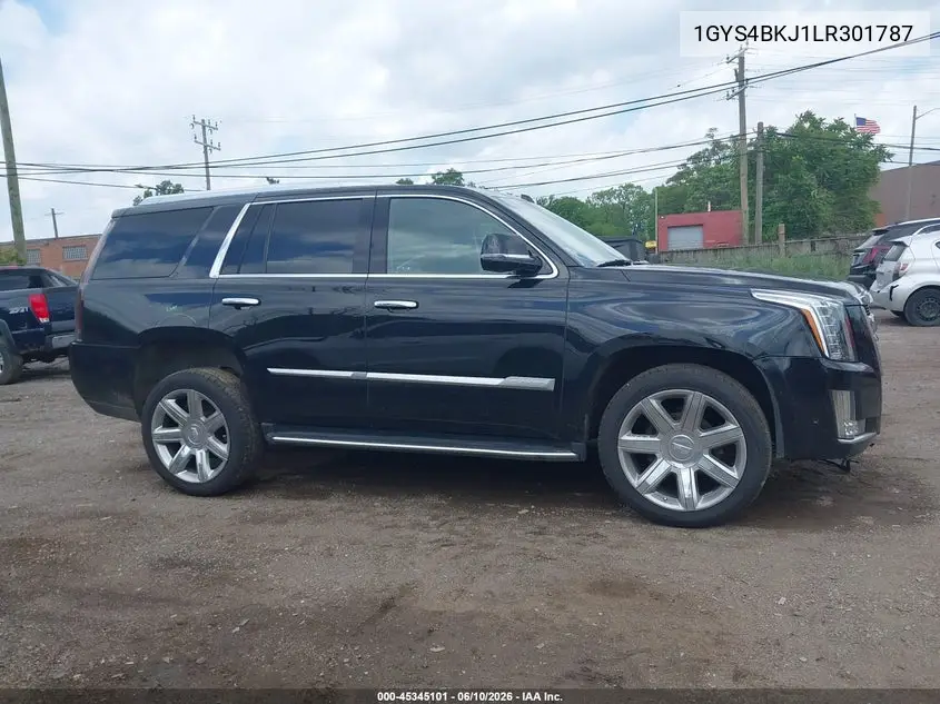 2020 Cadillac Escalade 4Wd Luxury VIN: 1GYS4BKJ1LR301787 Lot: 45345101