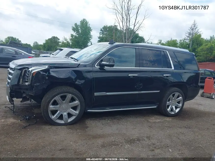 2020 Cadillac Escalade 4Wd Luxury VIN: 1GYS4BKJ1LR301787 Lot: 45345101