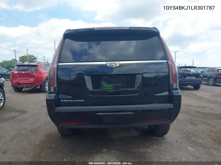 2020 Cadillac Escalade 4Wd Luxury VIN: 1GYS4BKJ1LR301787 Lot: 45345101