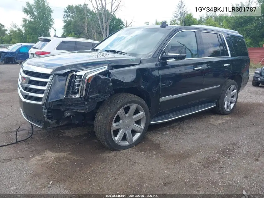 2020 Cadillac Escalade 4Wd Luxury VIN: 1GYS4BKJ1LR301787 Lot: 45345101