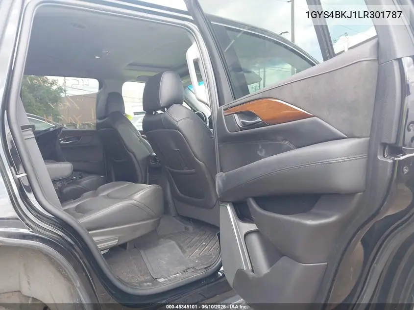 2020 Cadillac Escalade 4Wd Luxury VIN: 1GYS4BKJ1LR301787 Lot: 45345101