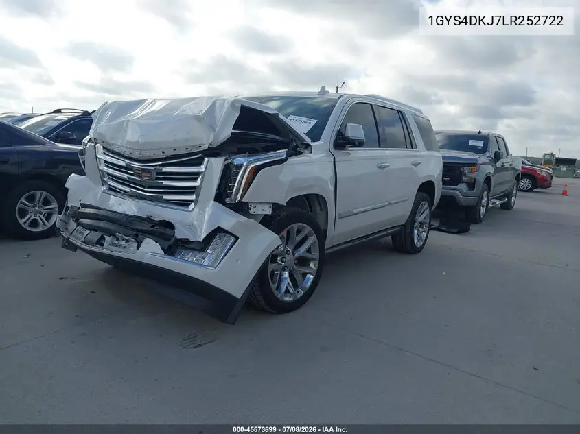 2020 Cadillac Escalade 4Wd Platinum VIN: 1GYS4DKJ7LR252722 Lot: 45573699