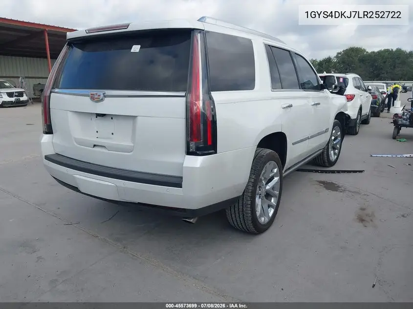 2020 Cadillac Escalade 4Wd Platinum VIN: 1GYS4DKJ7LR252722 Lot: 45573699