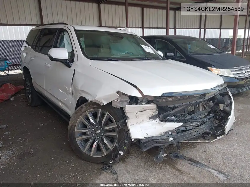 2021 Cadillac Escalade 4Wd Sport Platinum VIN: 1GYS4GKL2MR254589 Lot: 45648836