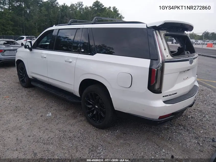 2022 Cadillac Escalade Esv 4Wd Sport VIN: 1GYS4PKT1NR272860 Lot: 45590318