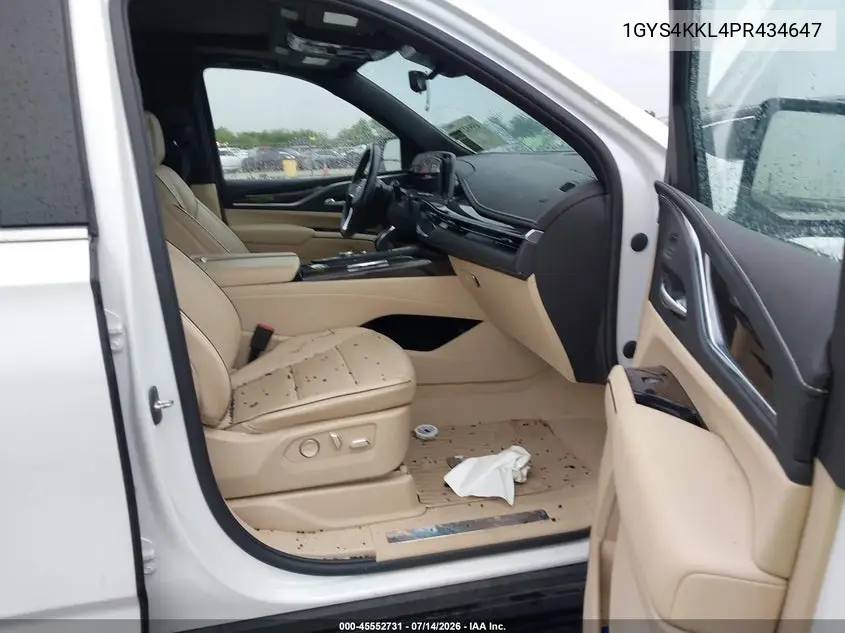 2023 Cadillac Escalade Esv 4Wd Premium Luxury VIN: 1GYS4KKL4PR434647 Lot: 45552731