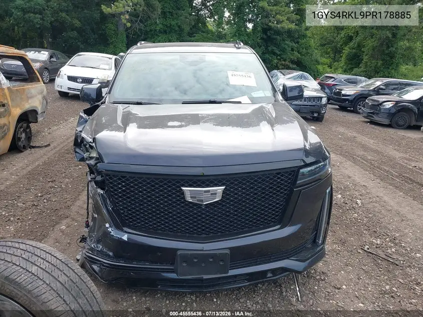 2023 Cadillac Escalade Esv 4Wd Sport Platinum VIN: 1GYS4RKL9PR178885 Lot: 45555436