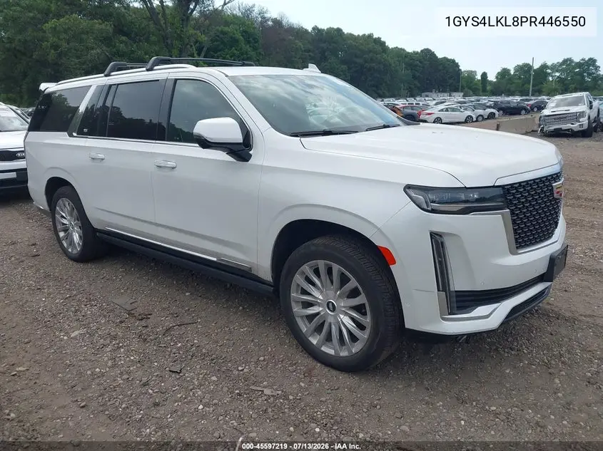 2023 Cadillac Escalade Esv 4Wd Premium Luxury VIN: 1GYS4LKL8PR446550 Lot: 45597219