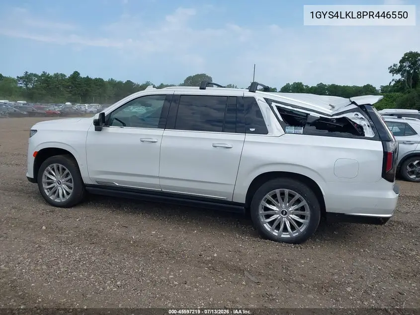 2023 Cadillac Escalade Esv 4Wd Premium Luxury VIN: 1GYS4LKL8PR446550 Lot: 45597219