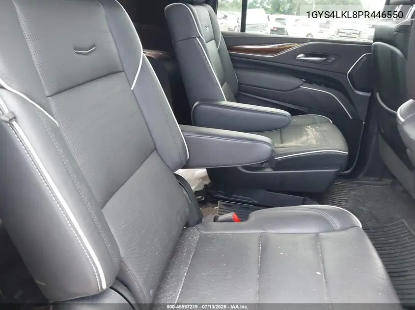 2023 Cadillac Escalade Esv 4Wd Premium Luxury VIN: 1GYS4LKL8PR446550 Lot: 45597219