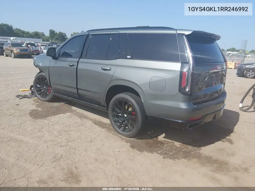 2024 Cadillac Escalade 4Wd Sport Platinum VIN: 1GYS4GKL1RR246992 Lot: 45644602