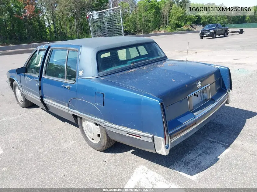 1991 Cadillac Fleetwood VIN: 1G6CB53BXM4250896 Lot: 45209498