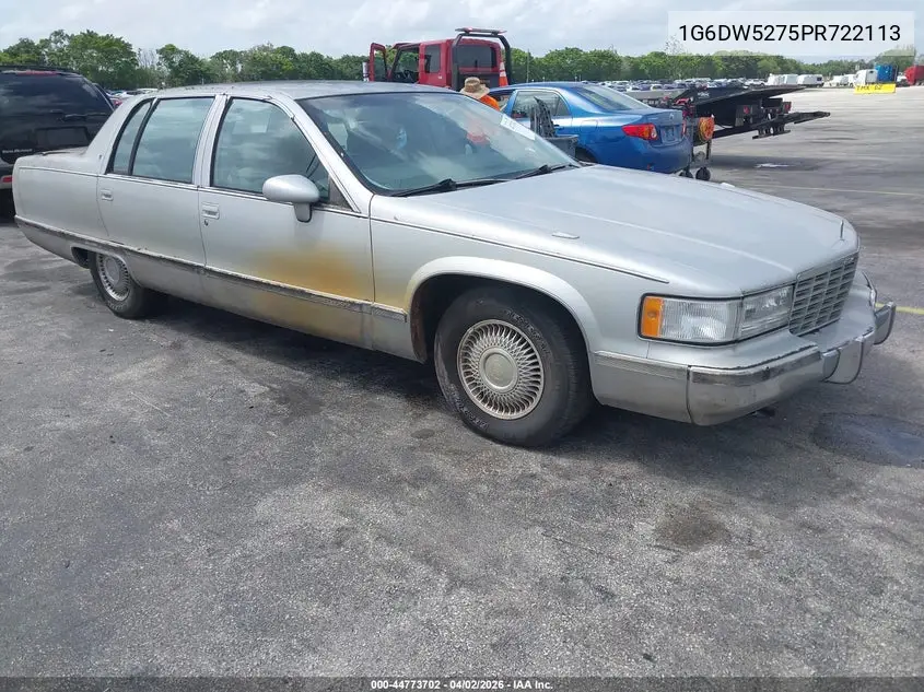 1993 Cadillac Fleetwood Chassis VIN: 1G6DW5275PR722113 Lot: 44773702