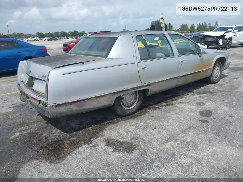 1993 Cadillac Fleetwood Chassis VIN: 1G6DW5275PR722113 Lot: 44773702