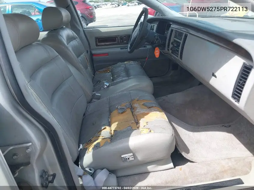 1993 Cadillac Fleetwood Chassis VIN: 1G6DW5275PR722113 Lot: 44773702