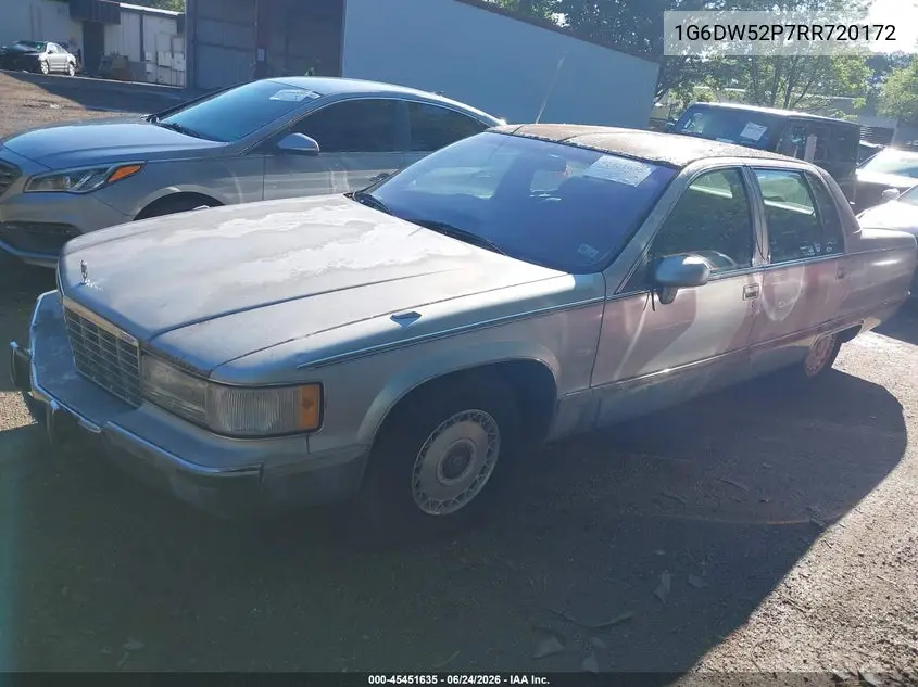 1994 Cadillac Fleetwood Brougham VIN: 1G6DW52P7RR720172 Lot: 45451635