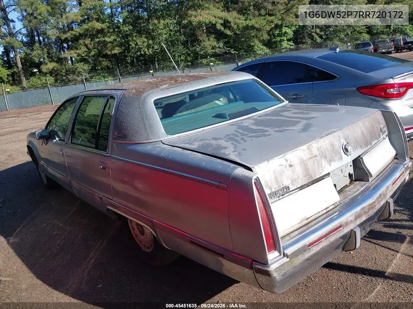 1994 Cadillac Fleetwood Brougham VIN: 1G6DW52P7RR720172 Lot: 45451635