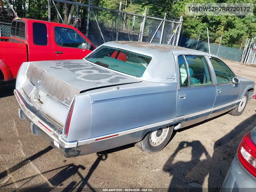 1994 Cadillac Fleetwood Brougham VIN: 1G6DW52P7RR720172 Lot: 45451635